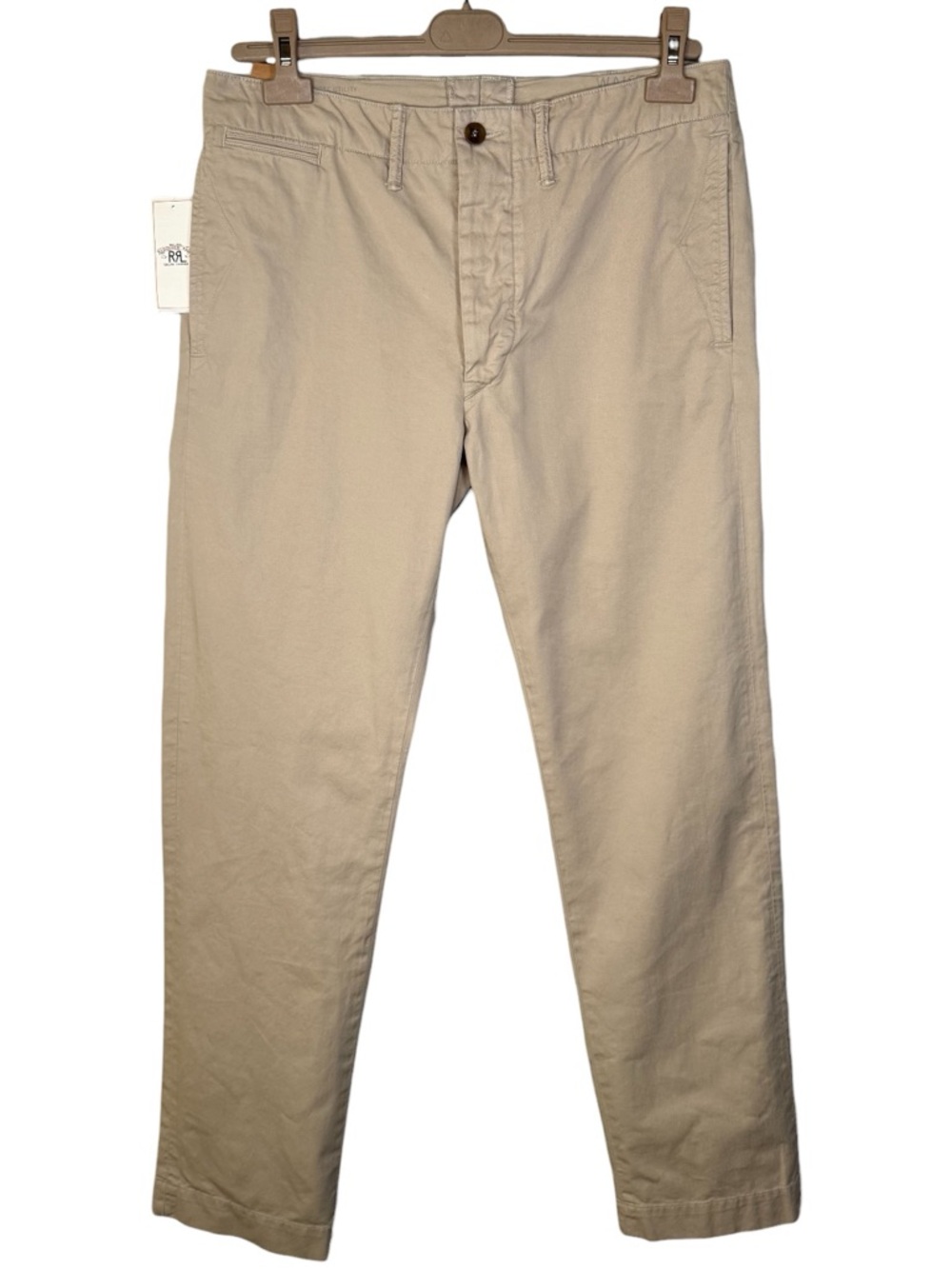 RRL Double RL Officers Chino Pants Khaki 32x32 NWT Military Ralph Lauren